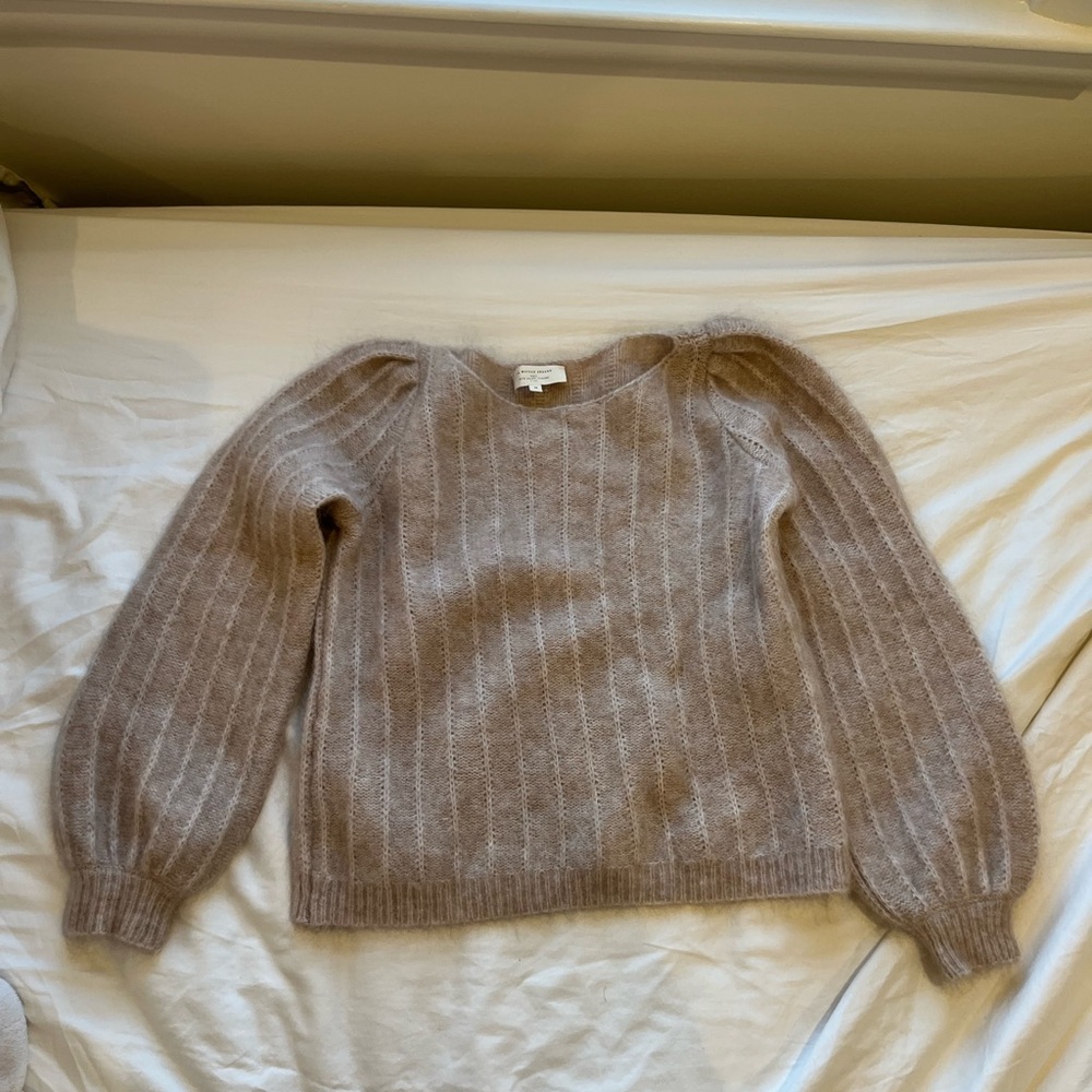 Sezane Aretha sweater ballerina pink (Wool and Mohair)